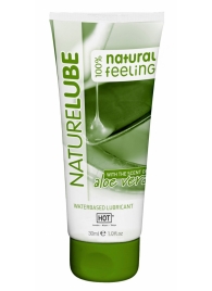 Смазка на водной основе с алоэ вера Nature Lube - 30 мл. - HOT - купить с доставкой в Рубцовске