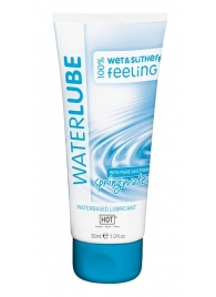 Гель-смазка на основе чистой родниковой воды WaterLube - 30 мл. - HOT - купить с доставкой в Рубцовске
