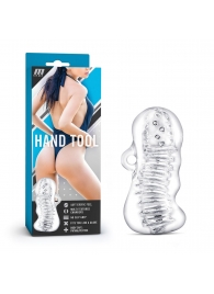 Прозрачный мастурбатор M for Men Hand Tool - Blush Novelties - в Рубцовске купить с доставкой