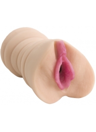Мастурбатор-вагина Sasha Grey UltraSKYN Cream Pie Pocket Pussy - Doc Johnson - в Рубцовске купить с доставкой