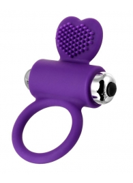 Фиолетовое виброкольцо с ресничками JOS PERY - JOS - в Рубцовске купить с доставкой
