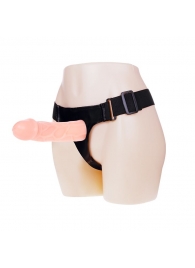 Телесный фаллоимитатор на трусиках Jessica Strap-On - 15,5 см. - Baile - купить с доставкой в Рубцовске