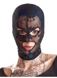 Кружевная маска-балаклава с отверстиями для глаз и рта - Orion - купить с доставкой в Рубцовске