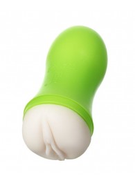Мастурбатор-вагина A-Toys в зеленой колбе - A-toys - в Рубцовске купить с доставкой