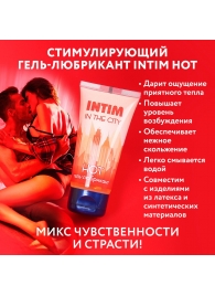 Стимулирующий гель-лубрикант Intim Hot - 60 гр. - Биоритм - купить с доставкой в Рубцовске