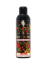 Интимный гель-смазка WET ROSE - 200 мл. - БиоМед - купить с доставкой в Рубцовске