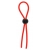 Красное эрекционное лассо с одной бусинкой-утяжкой STRETCHY THICK LASSO - Dream Toys - в Рубцовске купить с доставкой