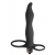 Черная вибронасадка для двойного проникновения Flirtini - 15,9 см. - Lola Games - купить с доставкой в Рубцовске