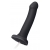 Черный фаллос с имитацией эякуляции Silicon Cum Dildo L - 19,6 см. - Strap-on-me - купить с доставкой в Рубцовске