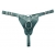 Изумрудные трусики с кольцом для страпона Ladys Arsenal - БДСМ Арсенал - купить с доставкой в Рубцовске