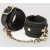 Черные наручники Bound to You Faux Leather Wrist Cuffs - Fifty Shades of Grey - купить с доставкой в Рубцовске