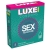 Ребристые презервативы LUXE Royal Sex Machine - 3 шт. - Luxe - купить с доставкой в Рубцовске