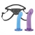 Страпон унисекс Beginners Strap-On с 2 насадками - 15 и 13 см. - Lux Fetish - купить с доставкой в Рубцовске