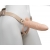 Телесный фаллопротез MEN STYLE с анальным стимулятором - 17,5 см. - LOVETOY (А-Полимер) - купить с доставкой в Рубцовске