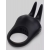 Черное эрекционное виброкольцо Sensation Rechargeable Vibrating Rabbit Love Ring - Fifty Shades of Grey - в Рубцовске купить с доставкой