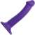 Фиолетовый фаллоимитатор-насадка Strap-On-Me Dildo Dual Density size M - 18 см. - Strap-on-me - купить с доставкой в Рубцовске