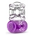 Фиолетовое эрекционное виброкольцо One Night Stand Vibrating C-Ring - Blush Novelties - в Рубцовске купить с доставкой