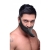 Черный кляп-страпон Masters Mini Face Fuck Strap-On - 14 см. - XR Brands - купить с доставкой в Рубцовске