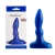 Синий анальный стимулятор Beginners p-spot massager - 11 см. - Lola Games - в Рубцовске купить с доставкой