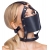 Черный намордник с кляпом-шаром Head Harness With A Gag - Orion - купить с доставкой в Рубцовске