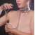 Серебристый ошейник из искусственной кожи - Sitabella - купить с доставкой в Рубцовске