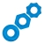 Комплект из трех голубых колец для эрекции 3-Pack Nuts   Bolts Stretch Cock Ring Set - BlueLine - в Рубцовске купить с доставкой