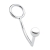 Кольцо на пенис с анальным стимулятором Stainless Steel Anal Hook   Cock Ring - BlueLine - в Рубцовске купить с доставкой