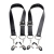 Ремни с зажимами для половых губ Spread Labia Spreader Straps with Clamps - XR Brands - купить с доставкой в Рубцовске