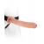 Фаллопротез телесного цвета Hollow Strap-On - 29 см. - Pipedream - купить с доставкой в Рубцовске