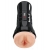 Телесный мастурбатор-вагина в черной колбе Super Luscious Lips XXL - Pipedream - в Рубцовске купить с доставкой