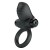 Черное эрекционное кольцо с вибрацией Adrien - Baile - в Рубцовске купить с доставкой