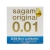 Увлажнённый презерватив Sagami Original 0.01 Extra Lub - 1 шт. - Sagami - купить с доставкой в Рубцовске