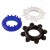 Набор из 3 эрекционных колец разного цвета и рельефа - Boys of Toys - в Рубцовске купить с доставкой