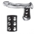 Утяжка на пенис на кнопочках 100% PVC STRAP WITH METAL SNAP - BlueLine - купить с доставкой в Рубцовске