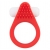 Красное эрекционное кольцо LIT-UP SILICONE STIMU RING 1 RED - Dream Toys - в Рубцовске купить с доставкой