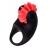 Чёрно-красное эрекционное виброкольцо Erotist - Erotist Adult Toys - в Рубцовске купить с доставкой