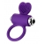 Фиолетовое виброкольцо с ресничками JOS PERY - JOS - в Рубцовске купить с доставкой