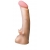 Телесная насадка REAL Standard с усиками на основании - 19 см. - LOVETOY (А-Полимер) - купить с доставкой в Рубцовске