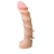 Насадка REAL Standard со спиралевидным узором - 19 см. - LOVETOY (А-Полимер) - купить с доставкой в Рубцовске