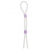 Прозрачное эрекционное кольцо-лассо SILICONE LASSO COCK RING DUAL BEADS - NMC - в Рубцовске купить с доставкой