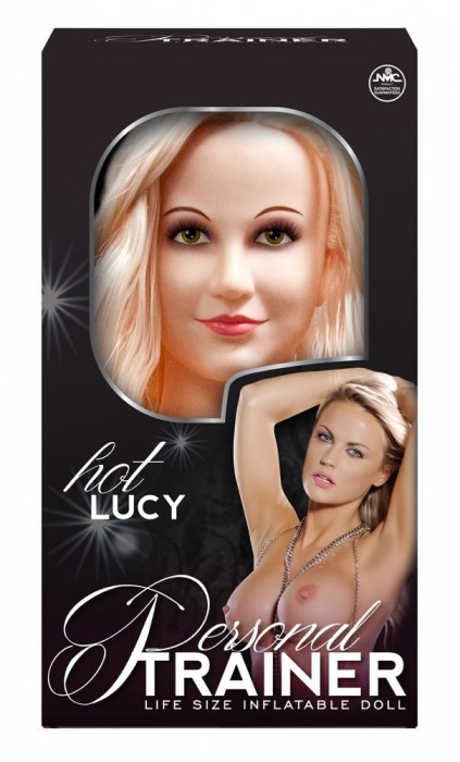 Надувная кукла с вибрацией и 2 любовными отверстиями Hot Lucy Lifesize Love Doll - NMC - в Рубцовске купить с доставкой