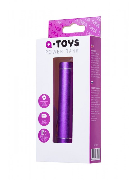 Портативное зарядное устройство A-toys 2400 mAh microUSB - A-toys - купить с доставкой в Рубцовске