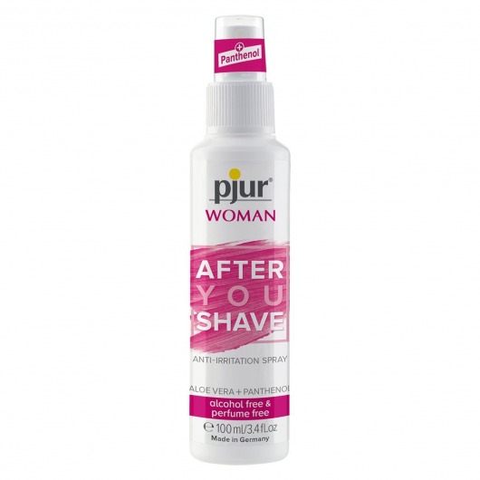 Спрей после бритья pjur WOMAN After You Shave Spray - 100 мл. - Pjur - купить с доставкой в Рубцовске