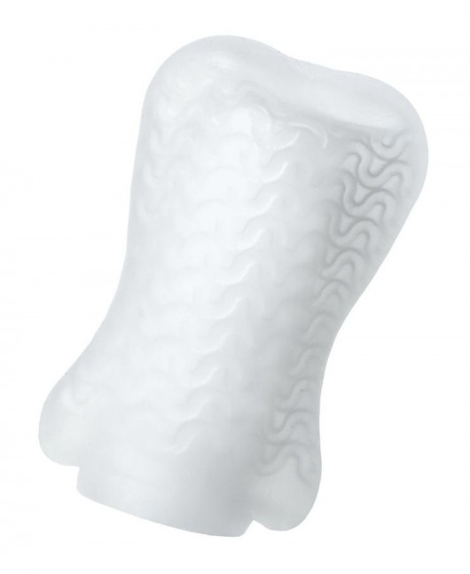 Белый мастурбатор A-Toys Pocket Wavy - A-toys - в Рубцовске купить с доставкой