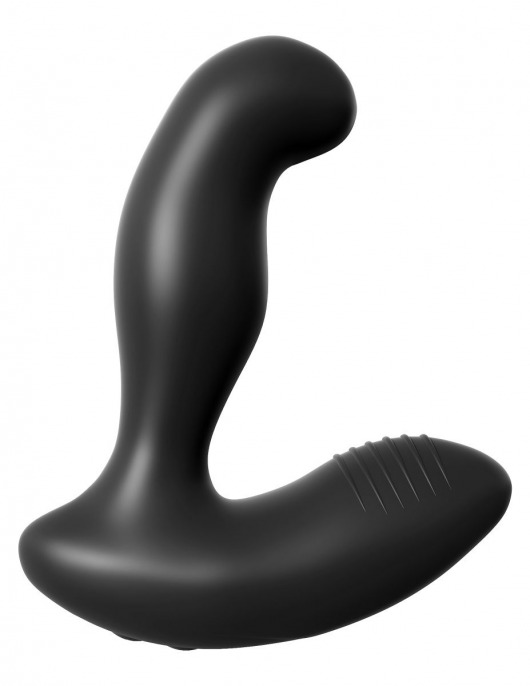 Черный массажер простаты Electro Stim Prostate Vibe с электростимуляцией - 13,3 см. - Pipedream - купить с доставкой в Рубцовске