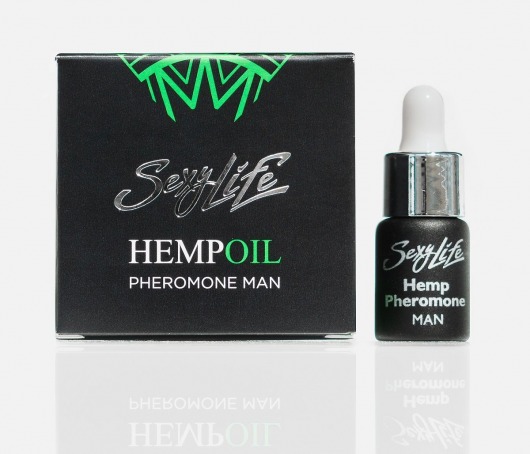 Мужские духи с феромонами Sexy Life HEMPOIL man - 5 мл. -  - Магазин феромонов в Рубцовске