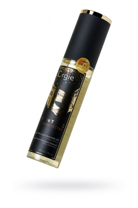 Растительное массажное масло Orgie Tantric Divine Nectar - 200 мл. - ORGIE - купить с доставкой в Рубцовске