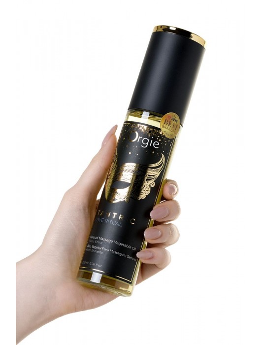 Растительное массажное масло Orgie Tantric Love Ritual - 200 мл. - ORGIE - купить с доставкой в Рубцовске