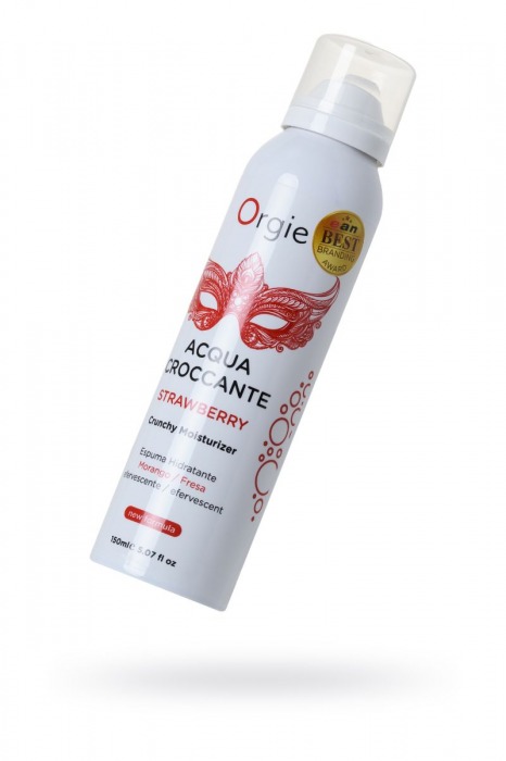 Шипучая увлажняющая пена для чувственного массажа Orgie Acqua Croccante - 150 мл. - ORGIE - купить с доставкой в Рубцовске