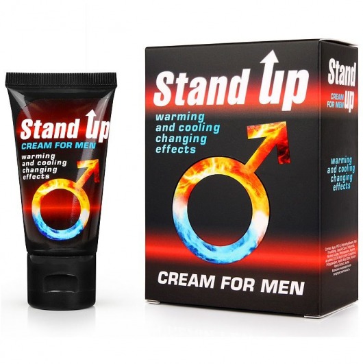 Возбуждающий крем для мужчин Stand Up - 25 гр. - Биоритм - купить с доставкой в Рубцовске